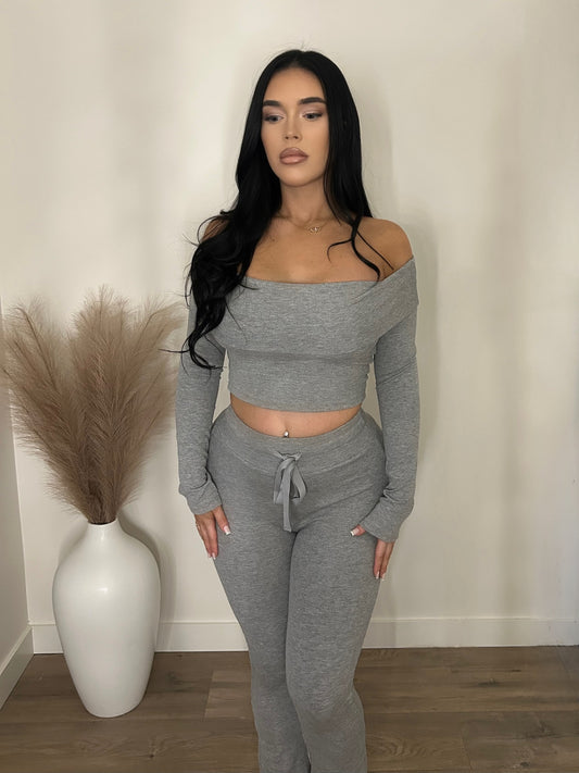 Chanel Lounge Set (Heather Grey)